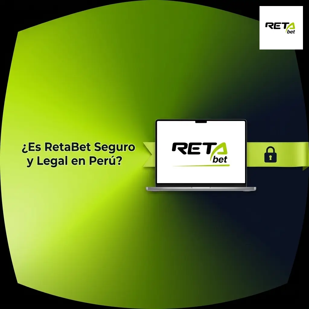 Logotipo de RetaBet con escudo de seguridad y sello de autorización MINCETUR para operaciones legales en Perú