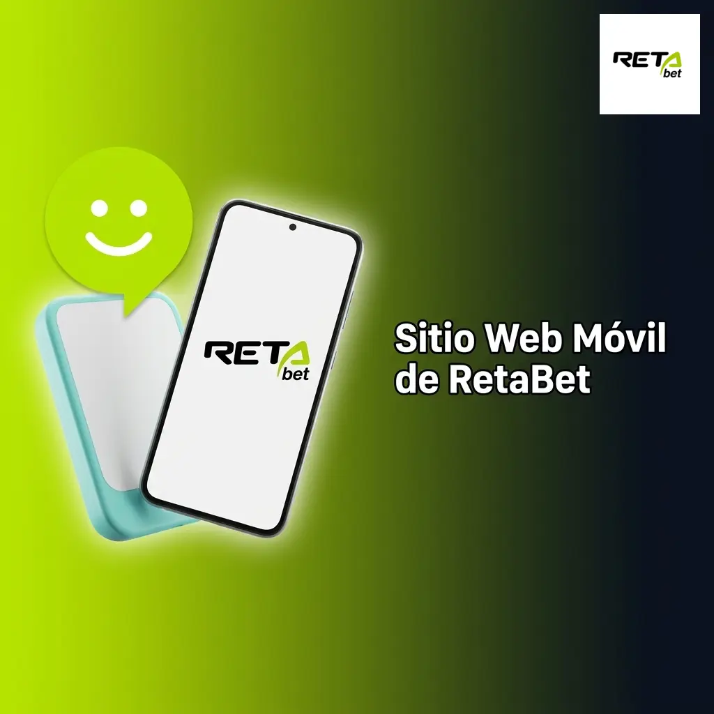 Sitio web móvil de RetaBet en navegador con diseño adaptativo para Android e iOS sin necesidad de app